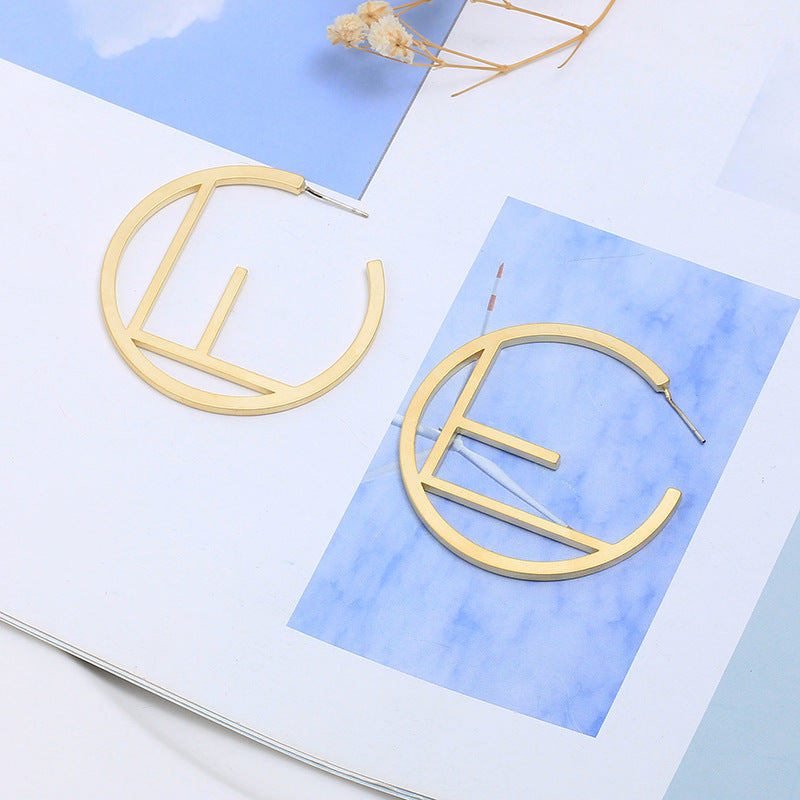 Fashion Office Lady Style Euros MAYSU Ring Earrings Women