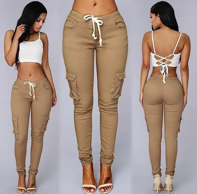 Multi-bag casual broek voor dames