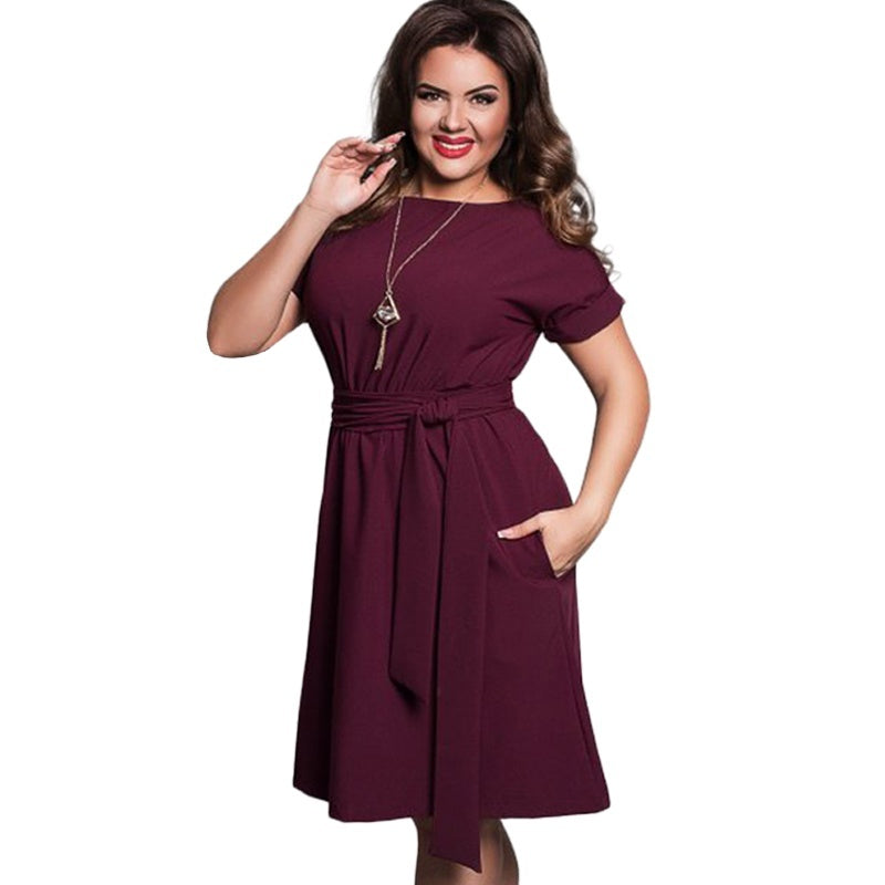 Plus size jurk voor vrouwen grote maten dameskleding