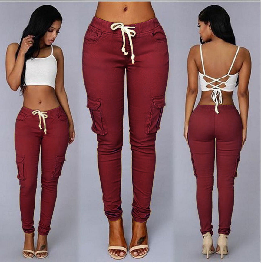 Multi-bag casual broek voor dames