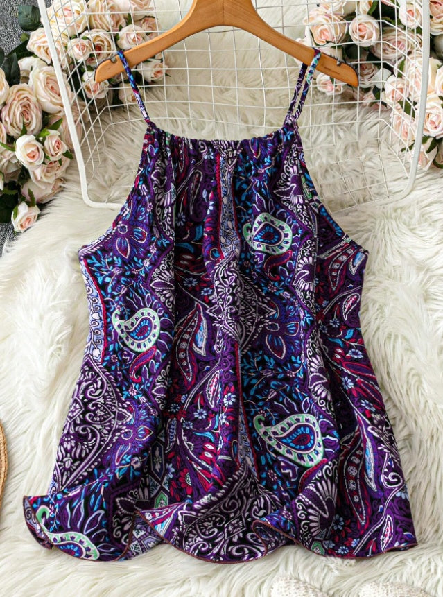 Plus Size Women's Valentine's Day Heart Tank Top