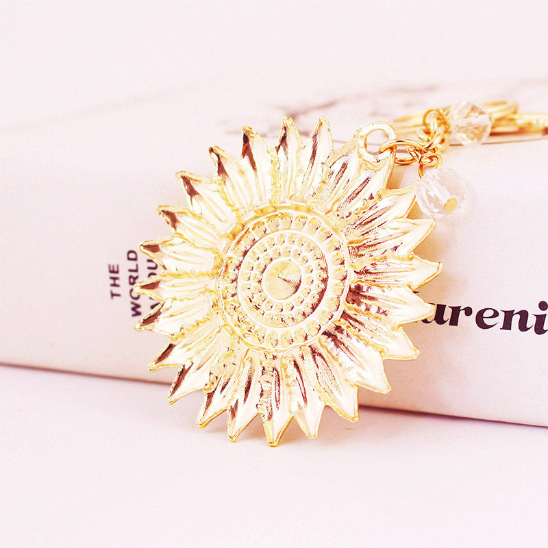 Sunflower Plant Key Chain Accessories