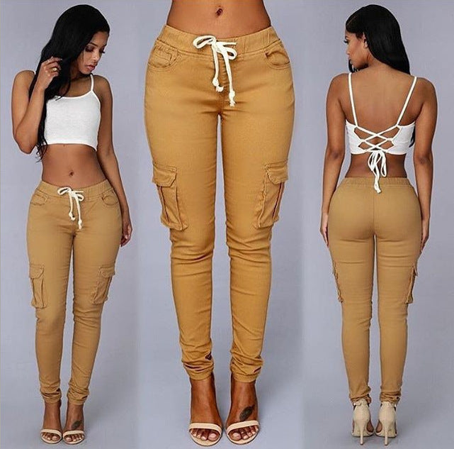 Multi-bag casual broek voor dames