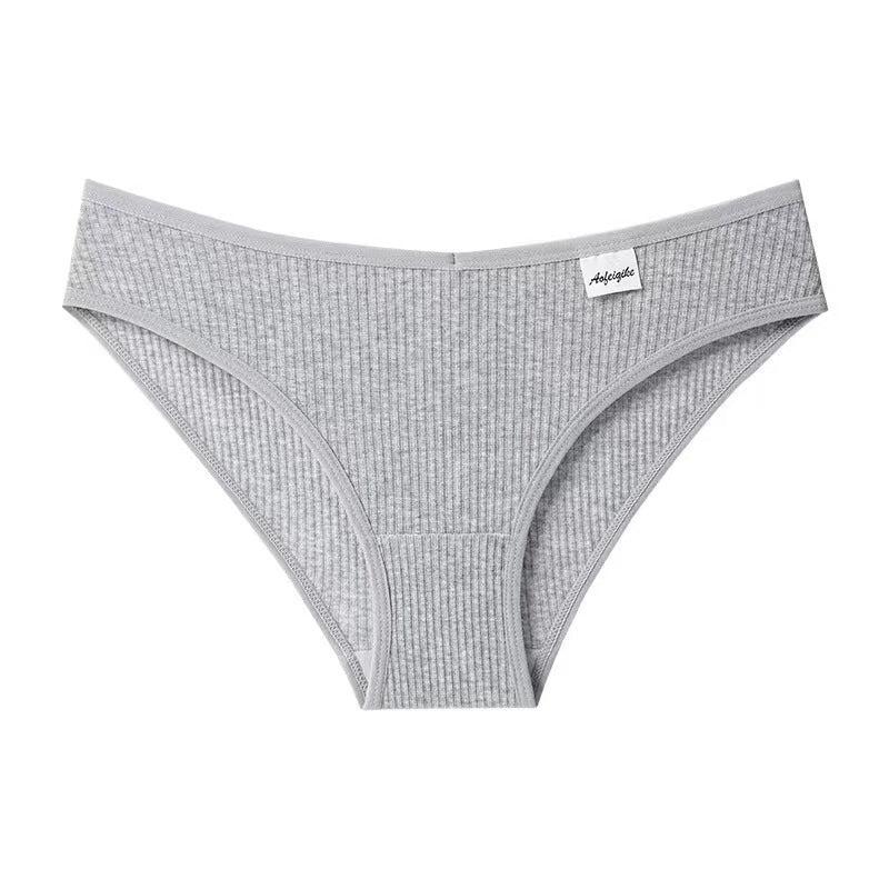 Dames katoenen ondergoed met middelhoge taille Traceless