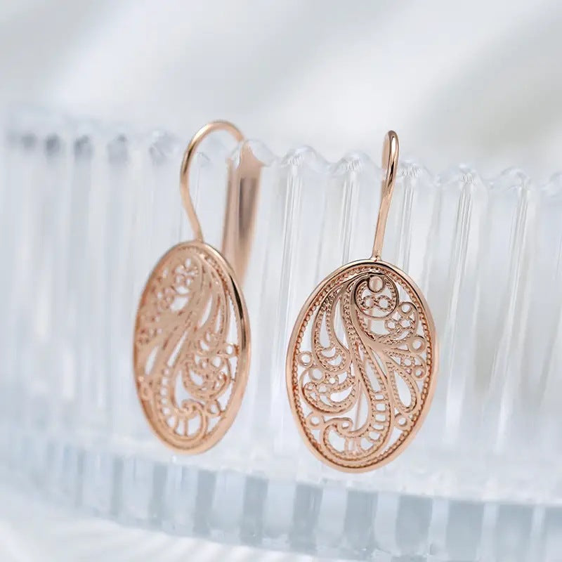 Geometric Retro Hollow Delicate Earrings