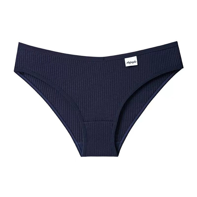 Dames katoenen ondergoed met middelhoge taille Traceless