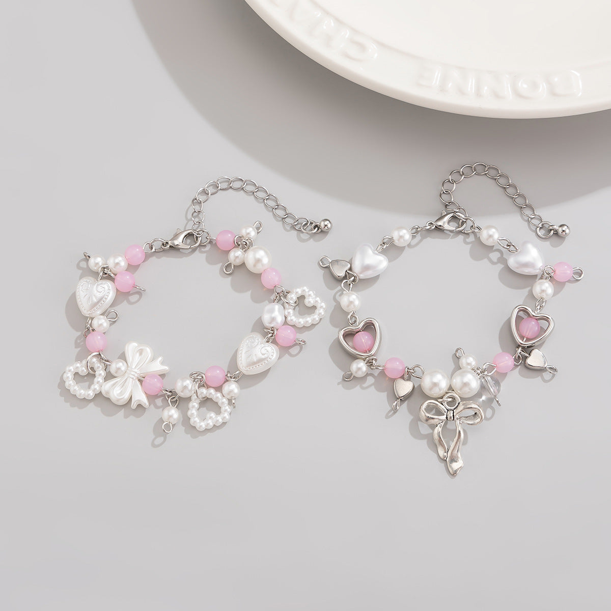 Love Heart Bow Tie Cute Jewelry Design