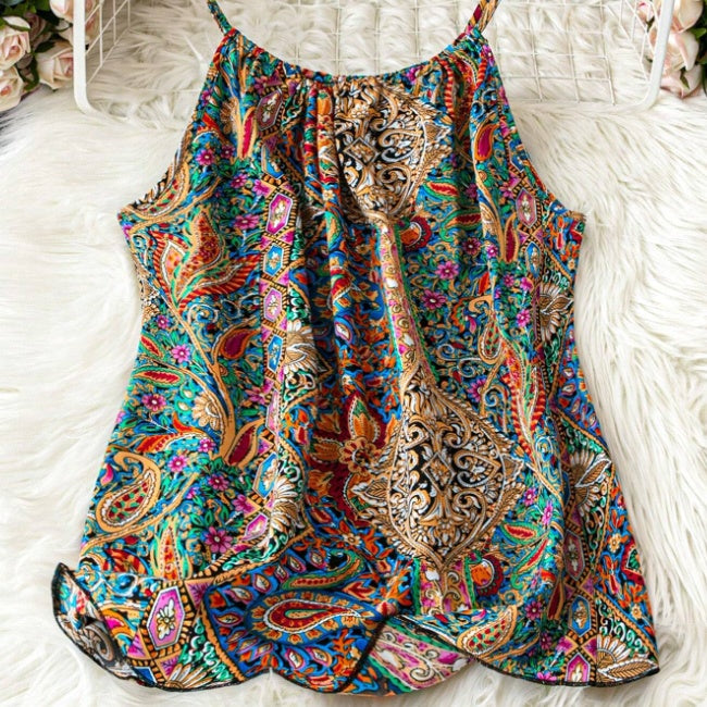 Plus Size Women's Valentine's Day Heart Tank Top