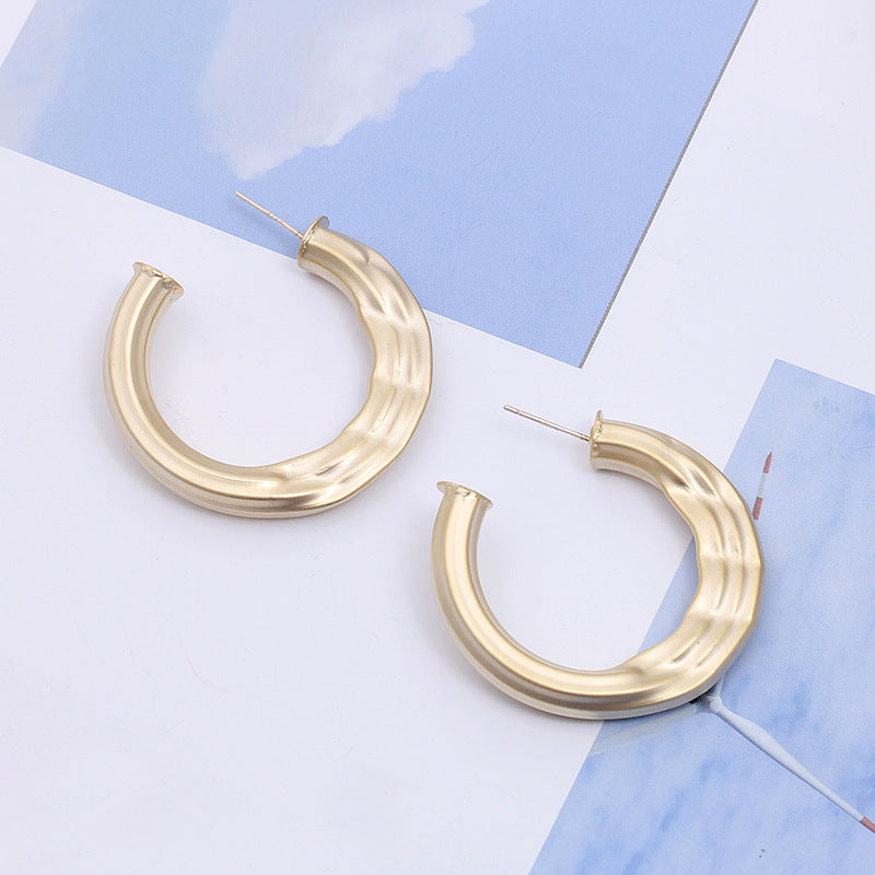 Fashion Office Lady Style Euros MAYSU Ring Earrings Women