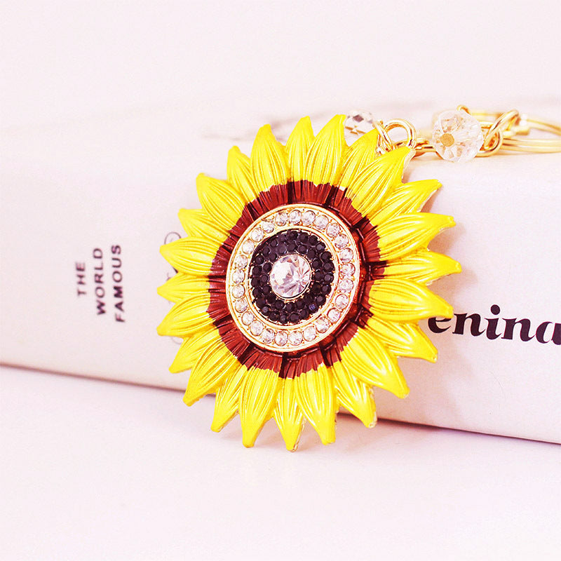 Sunflower Plant Key Chain Accessories