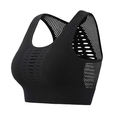 Vrouwen Sportbeha Sexy Brathable Mesh Sporttop