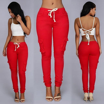 Multi-bag casual broek voor dames