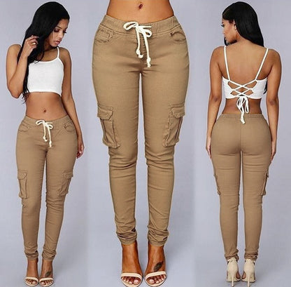 Multi-bag casual broek voor dames
