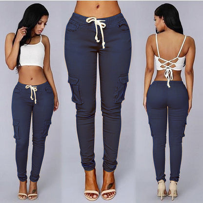 Multi-bag casual broek voor dames