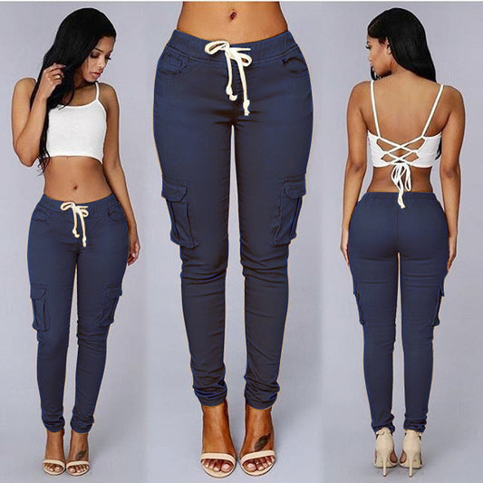 Multi-bag casual broek voor dames
