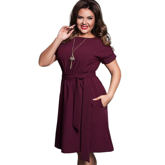 Plus size jurk voor vrouwen grote maten dameskleding