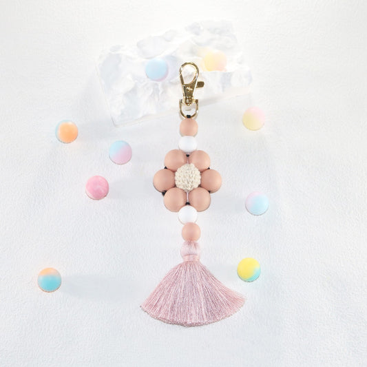 Creative Silicone Tassel Key Chain
