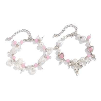 Love Heart Bow Tie Cute Jewelry Design