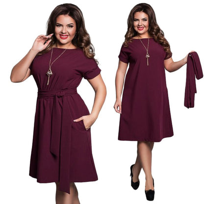 Plus size jurk voor vrouwen grote maten dameskleding