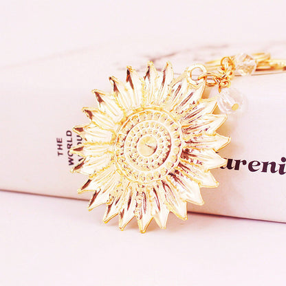 Sunflower Plant Key Chain Accessories