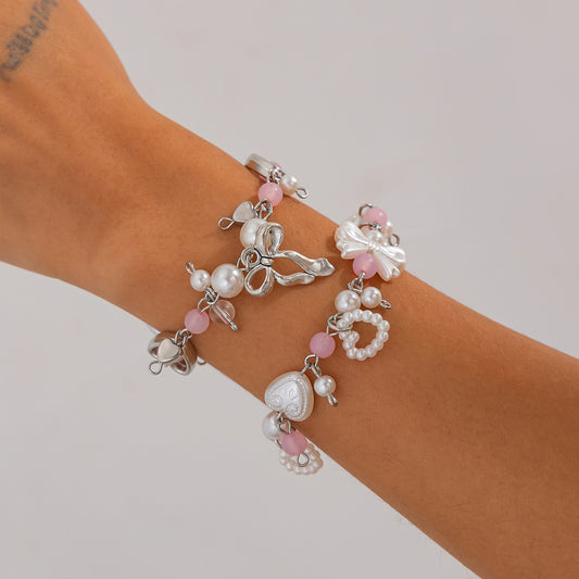 Love Heart Bow Tie Cute Jewelry Design