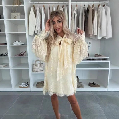Europese en Amerikaanse losse chiffon jurk top