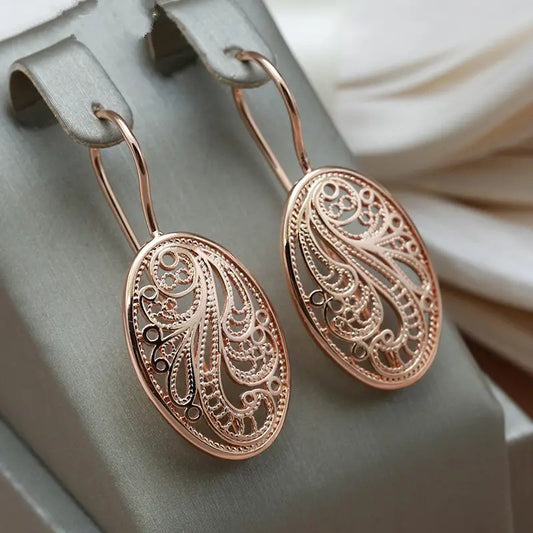 Geometric Retro Hollow Delicate Earrings