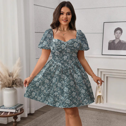 Vrouwen Franse Stijl Puffy Korte Witte Rok
