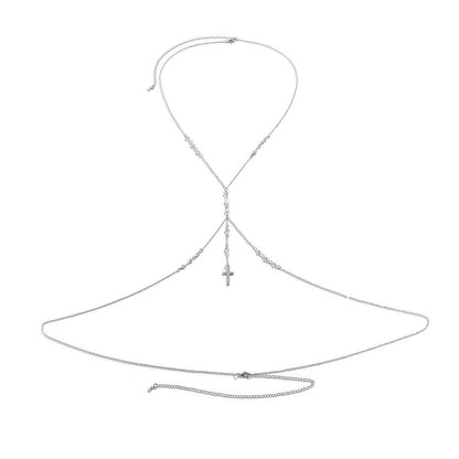 Women's Fashion Exquisite Double-layer Simplicity Pendant Waist Chain