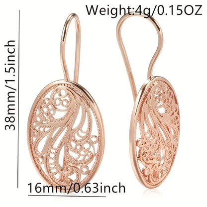 Geometric Retro Hollow Delicate Earrings