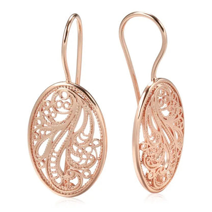 Geometric Retro Hollow Delicate Earrings