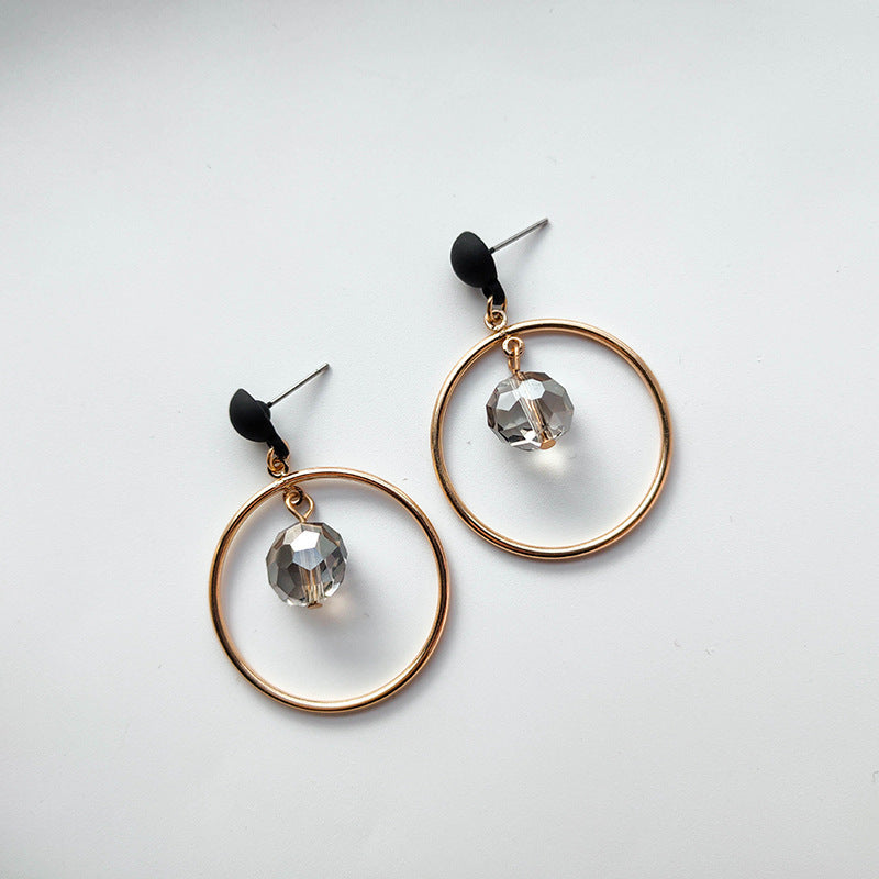 European And American Minimal Art Earrings Geometry