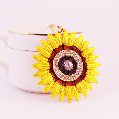 Sunflower Plant Key Chain Accessories