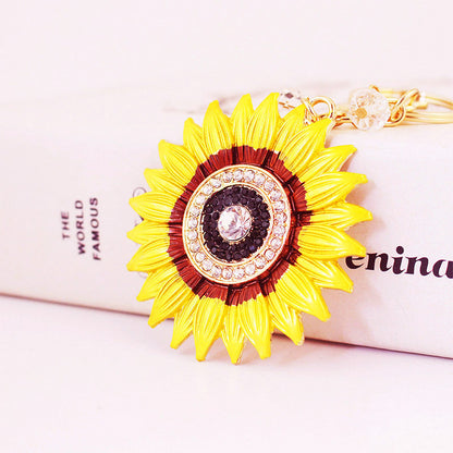 Sunflower Plant Key Chain Accessories