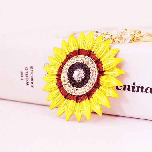 Sunflower Plant Key Chain Accessories
